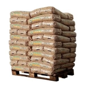 Pellet di bioenergia – pallet da 66 sacchi da 15 kg