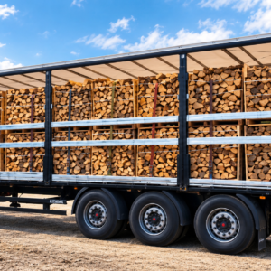 Pallet di legna da ardere – carico di camion – foto 2