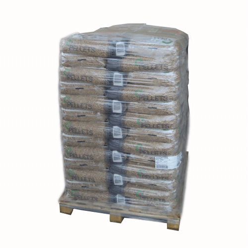 Pellet di legno di prima qualità - 2 pallet - 130 sacchi 1950 kg – foto 2