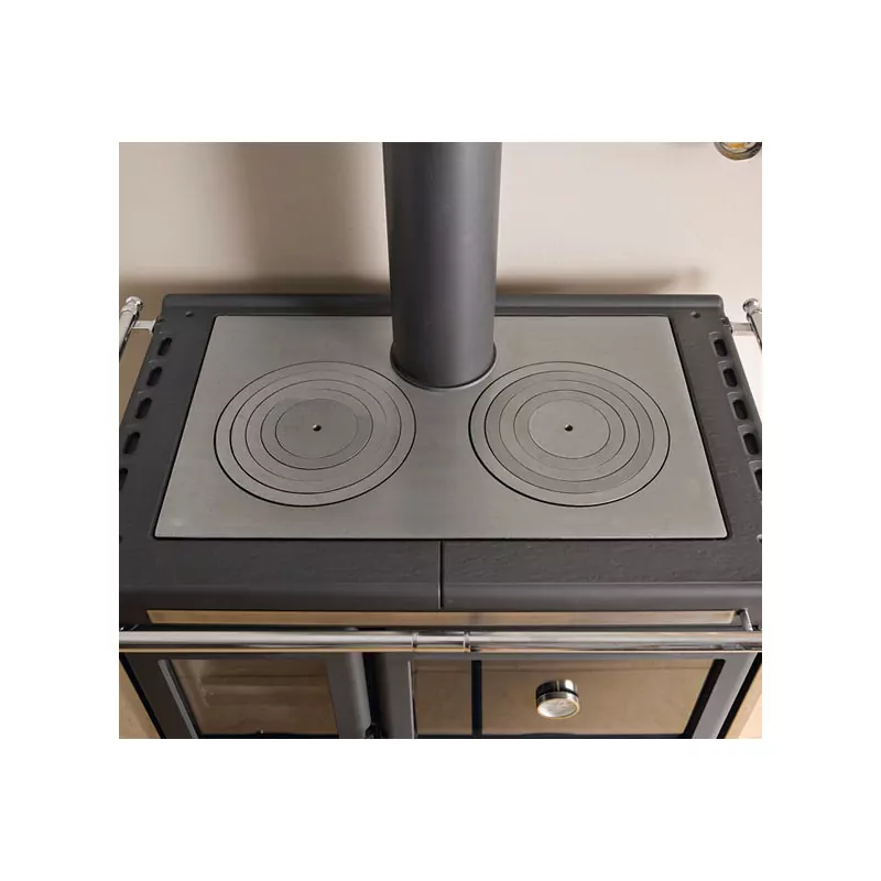 Cucina a legna Rosa XXL.16 Steel - 10 kW – foto 5