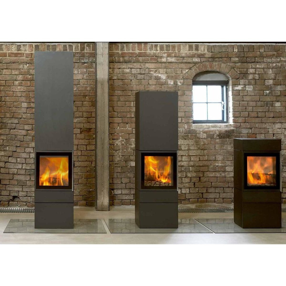 Stufa a legna di design Jydepejsen Cubic 215 – 7 kW – foto 2