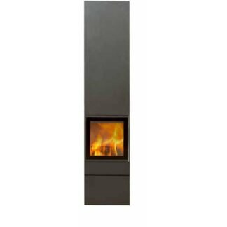 Cheminée design Jydepejsen Cubic 215 7 kW