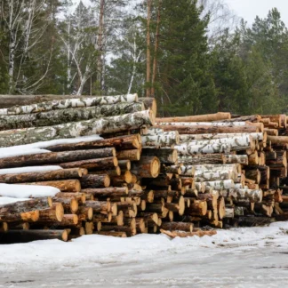 Bois de grume – bois résineux