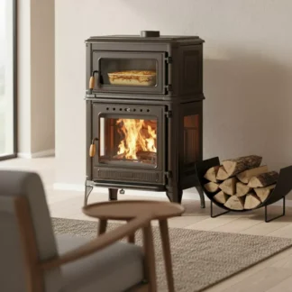 Poêle à bois avec four Granite