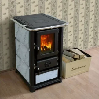 Poêle à bois avec plaque de cuisson Olymp Plus - 11 Kw