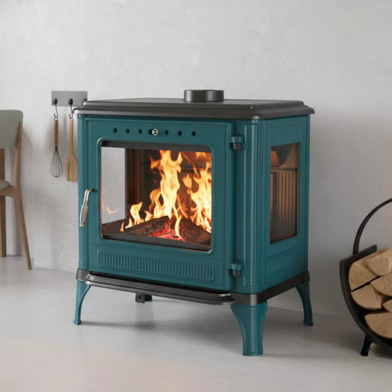 Stufa a legna Onyx Pop - 10 kW – foto 4
