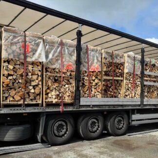 Chêne – chargement de bois de chauffage